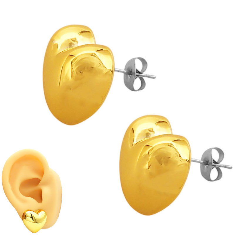 DORADO CORAZON EQUILIBRADO INFLADO FANTASIA FINA ARO