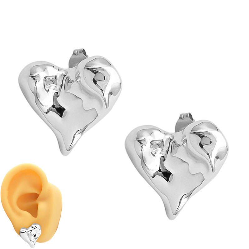 CORAZON HUNDIDO INFLADO FANTASIA FINA ARO