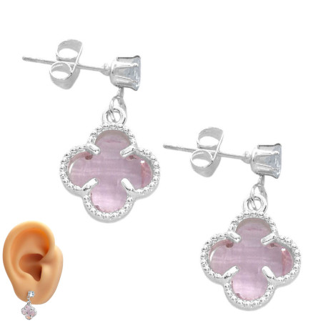 BLANCO ROSA TRASLUCIDO Y CUBIC COPITA ARO