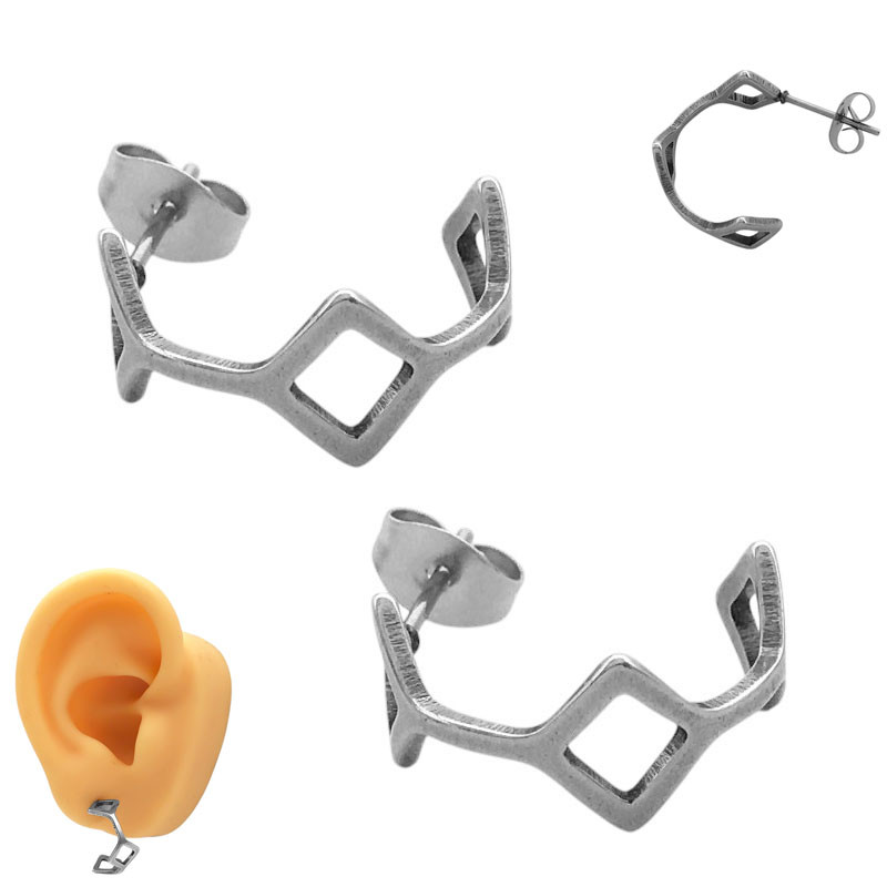 ROMBOS CALADOS SEMI ARGOLLA CORTE LASER ARO