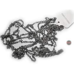 3 METROS FORCE FACETADA 0.8 (2.8MM) (3X1 Metro) CADENA FORNITURA