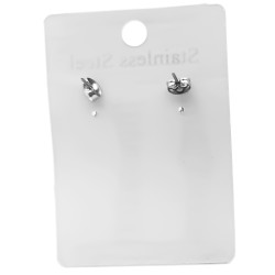 PAR TORNILLO CIRCULAR TODO STRASS ARO