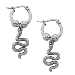 BLISTER X12 PARES ARGOLLA C/ DOS BOLITAS ESTRELLA - CORAZON LISO - SERPIENTE - CORAZON RELIEVE ARO