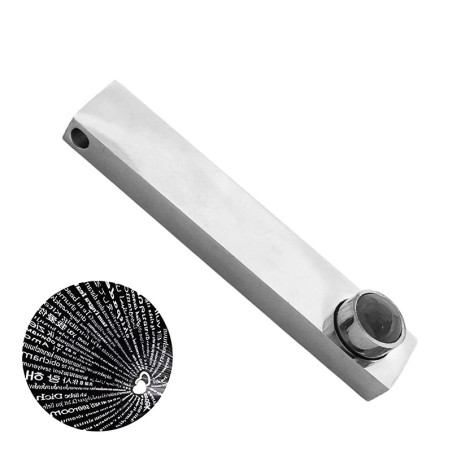 PASANTE BARRA RECTANGULAR TE AMO EN 100 IDIOMAS SE PUEDE GRABAR DIJE