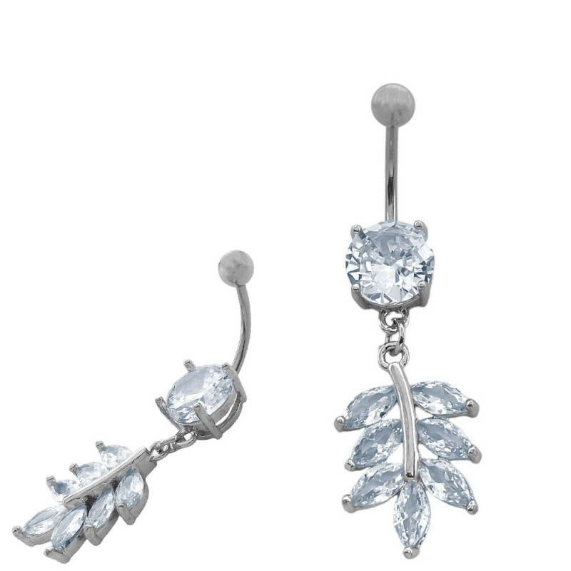 UNIDAD RAMA COLGANTE DE CUBIC CURVO PIERCING