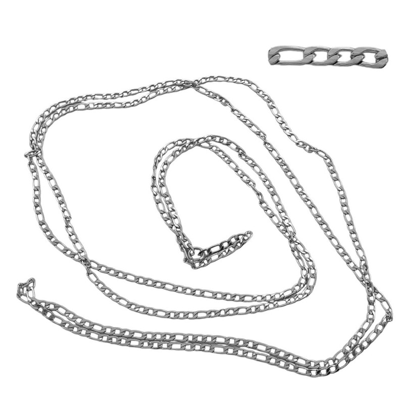 3 METROS FIGARO PLANA 0.6 (2MM) (3X1 METRO) CADENA FORNITURA