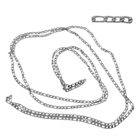 3 METROS FIGARO PLANA 0.6 (2MM) (3X1 METRO) CADENA FORNITURA