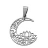 LUNA C/ FLOR DE LOTO TODO CALADO C/ DISEÑO DIJE