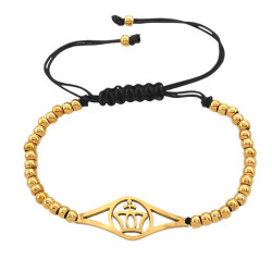 DORADO 3 NO A ELECCION MOTIVOS VARIOS REGULABLE PULSERA / TOBILLERA