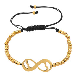 DORADO 3 NO A ELECCION MOTIVOS VARIOS REGULABLE PULSERA / TOBILLERA