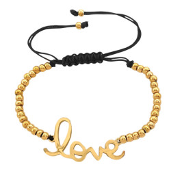 DORADO 3 NO A ELECCION MOTIVOS VARIOS REGULABLE PULSERA / TOBILLERA