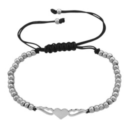 NEGRO 3 NO A ELECCION MOTIVOS VARIOS REGULABLE PULSERA / TOBILLERA