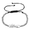 NEGRO 3 NO A ELECCION MOTIVOS VARIOS REGULABLE PULSERA / TOBILLERA