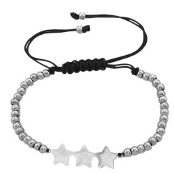 NEGRO 3 NO A ELECCION MOTIVOS VARIOS REGULABLE PULSERA / TOBILLERA