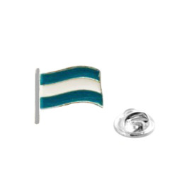 ESCARAPELA FLAMEANDO DE METAL DIJE