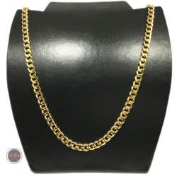 GROUMET PLANA 1.8 NK (6.5MM) - 70CM DORADO ACERO CADENA