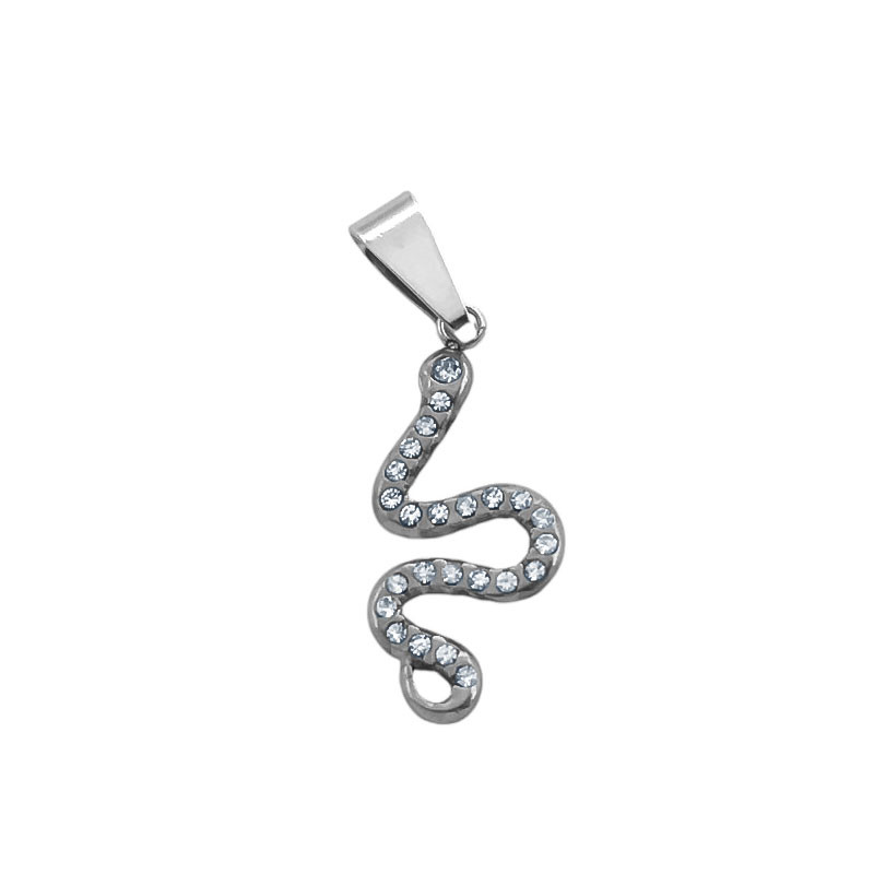 SERPIENTE LINEA DE STRASS CUBIC DIJE