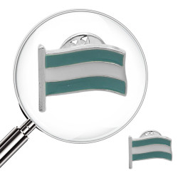 ESCARAPELA FLAMEANDO DE METAL DIJE