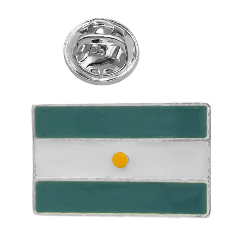 ESCARAPELA RECTANGULAR C/ SOL DE METAL DIJE