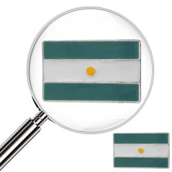 ESCARAPELA RECTANGULAR C/ SOL DE METAL DIJE