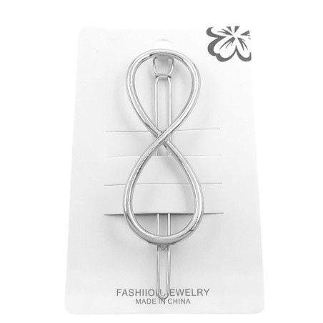 PLATEADO INFINITO HEBILLA BROCHE