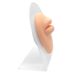 BOCA DE SILICONA C/ EXHIBIDOR TRANSPARENTE