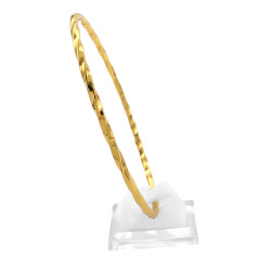 DORADO RETORCIDA ESCLAVA 3*65MM PULSERA