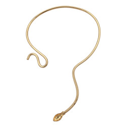 DORADO FANTASIA FINA SERPIENTE TIPO CHOKER GARGANTILLA