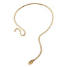 DORADO FANTASIA FINA SERPIENTE TIPO CHOKER GARGANTILLA