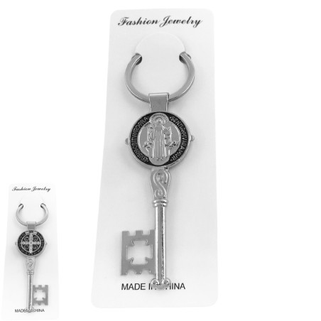 LLAVE SAN BENITO DISEÑO EN AMBAS CARAS LLAVERO