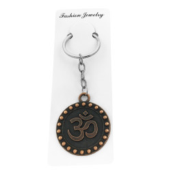 OM COLOR BRONCE OSCURO LLAVERO