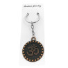 OM COLOR BRONCE OSCURO LLAVERO