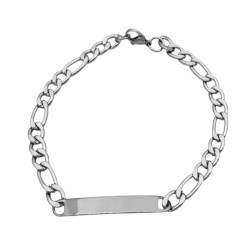 FIGARO 22 CM P/ GRABAR 1.6NK (6MM) IDENTIFICACION PULSERA