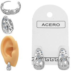 PAR TIPO CANASTA C/ STRASS...