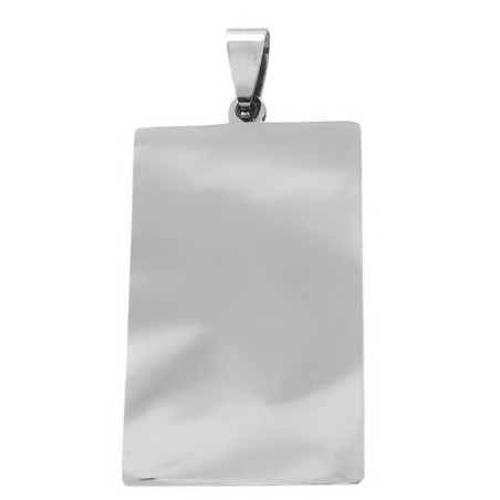 25x40MM RECTANGULO IDENTIFICACION GRABAR DIJE