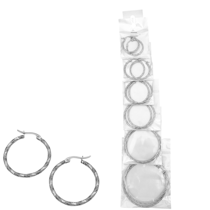 TIRA X6 RETORCIDA C/ ARENADO RELIEVE (25-30-35-40-50-60) ARGOLLA ARO