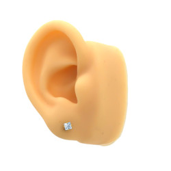 DORADO BLISTER x12 PARES CUADRADOS EN BASE 3 TAMAÑOS AROS