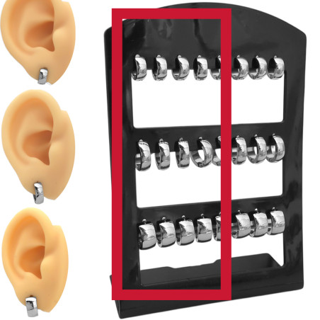 MEDIO BLISTER X6 PARES BISAGRA BOMBE 3 MEDIDAS 9-12-13MM ARO