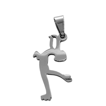 LISA PATINADORA PATIN BRAZOS LEVANTADOS DIJE