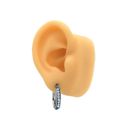 15 MM ARGOLLA CONTORNO STRASS CRISTAL ARO