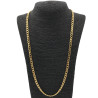 GROUMET PLANA 1.6 NK (6MM) - 55CM DORADO ACERO CADENA
