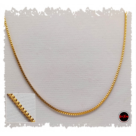 VENECIANA 1.4 (1.4MM) - 45CM DORADO ACERO