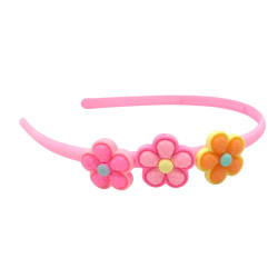 MEDIO PACK x6 SURTIDO 1 POR COLOR CON FLORES MOVIBLES VINCHA