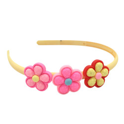 MEDIO PACK x6 SURTIDO 1 POR COLOR CON FLORES MOVIBLES VINCHA