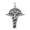 PREMIUM MEDICO Y SIMBOLO MEDICINA RELIEVE DIJE