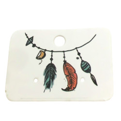 UNIDAD CARTÓN PLUMAS PARA AROS