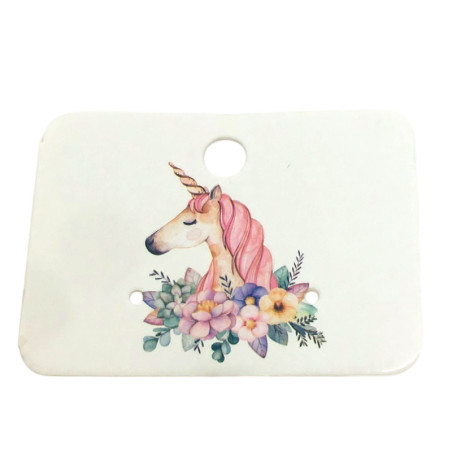 UNIDAD CARTÓN UNICORNIO PARA AROS