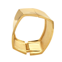 DORADO PREMIUM ANCHO XL ESCLAVA FANTASIA FINA PULSERA