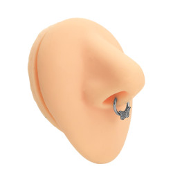MARIPOSA RELIEVE ARGOLLA CLICKER C/ BISAGRA PIERCING