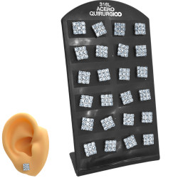 BLISTER x12 PARES CUADRADO...